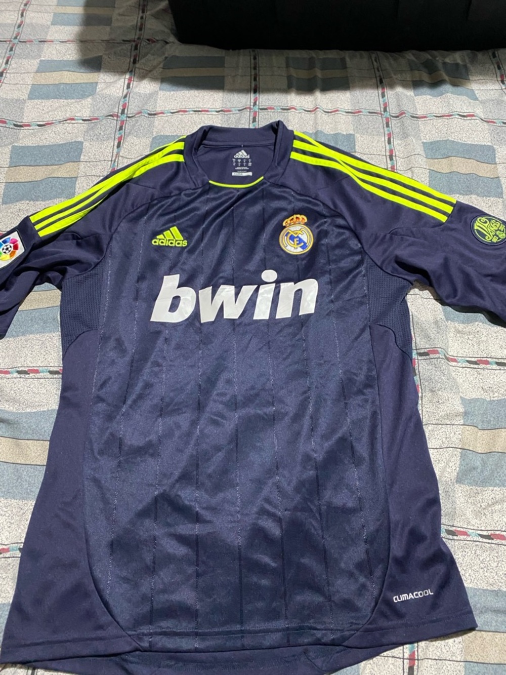 REAL MADRID 2012 2013 AWAY FOOTBALL SHIRT SOCCER Jersey Adidas X21992 Size M
